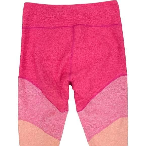 Outdoor Voices Paneled Pink Flamingo Rose Colorblock Leggings - Picture 9 of 11